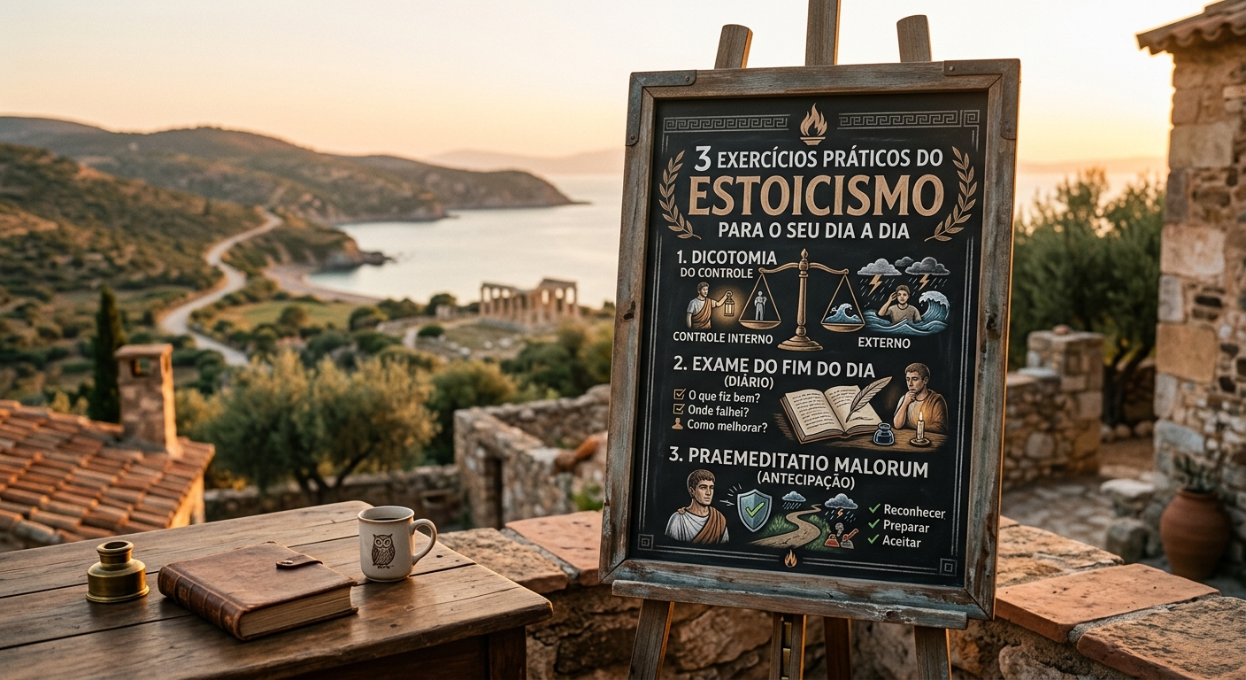3 Exercícios Práticos do Estoicismo
